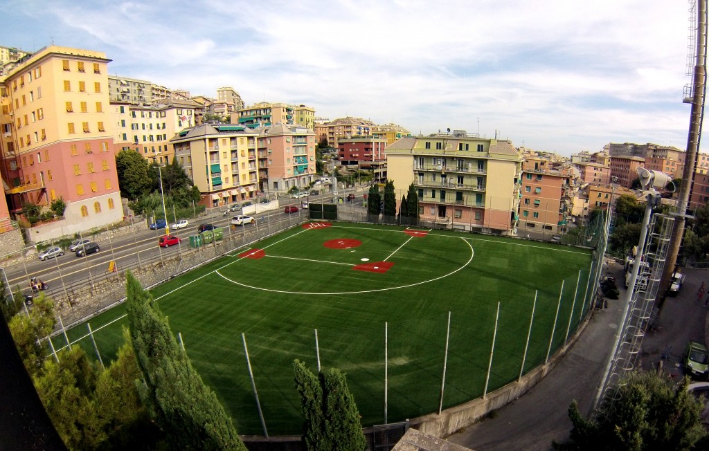Carlinetto Field — campo baseball Stadio Carlini, Genova